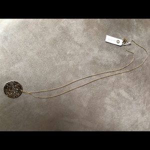 Gorjana disc necklace (gold)